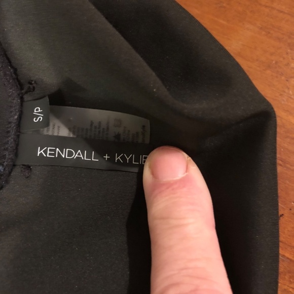 Kendal & Kylie size small black bathing suit- classic black bathing suit - Picture 4 of 7